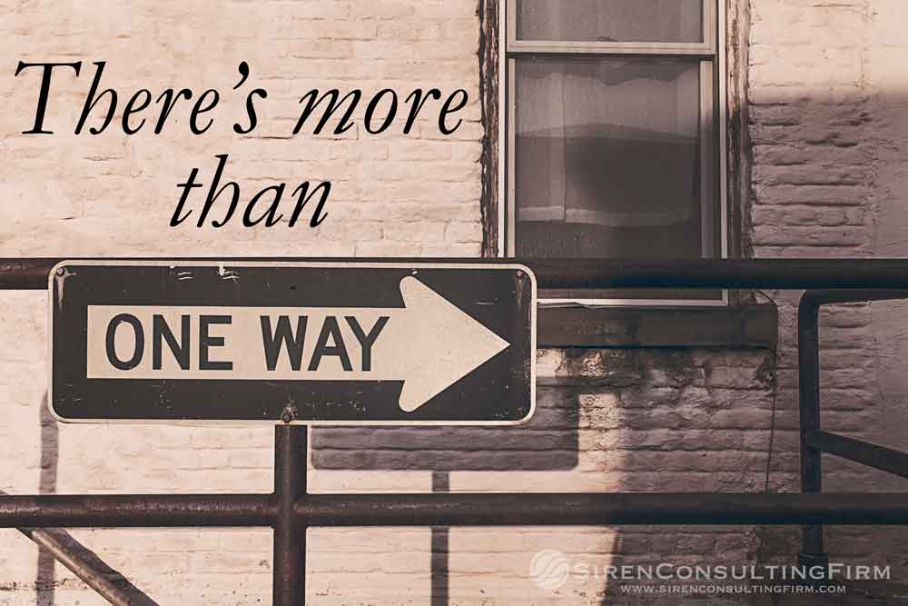There’s More Than One Way To…