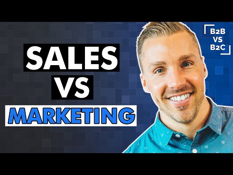 Is Sales More Important Than Marketing B2B vs B2C